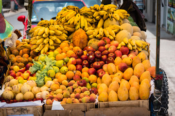 Fruit on the market in Paracas, Peru.