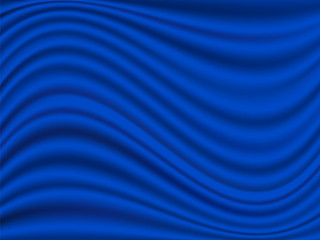 Abstract vector wave silk satin fabric for grand opening ceremony