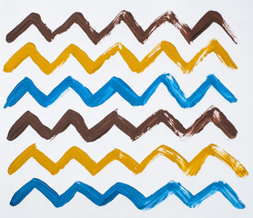 Hand drawn paint grunge brush strokes, drops and shapes.