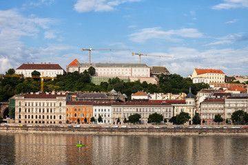 Buda Skyline in City of Budapest