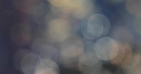 Blue bokeh texture overlay