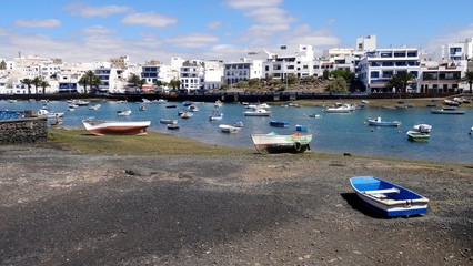 Arrecife, village de pêcheur à Lanzarote - Les Canaries