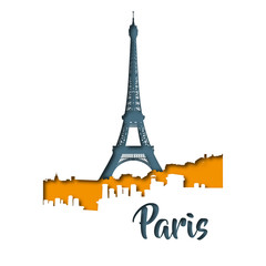 Paris - tour Eiffel - symbole - présentation - tourisme - illustration - touristique - graphique