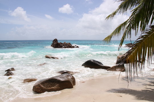 Plage Seychelles