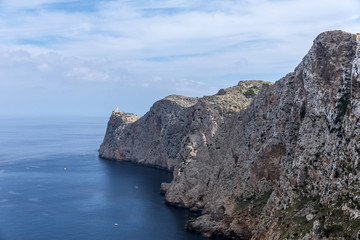 Fototapeta na wymiar Cap de Formentor sur l'île de Majorque (Îles Baléares, Espagne)