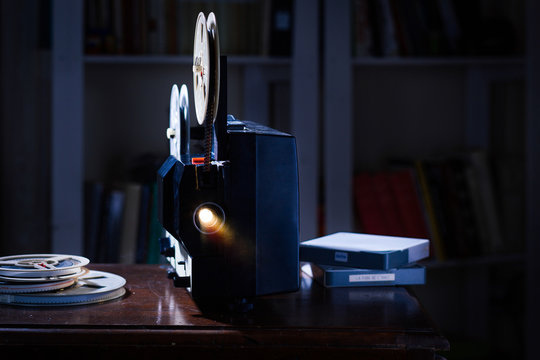 Projecting 8mm film in super 8 projector