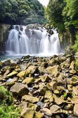 Fototapeta premium Spectacular Sekino-o Falls in Miyakonojo, Japan