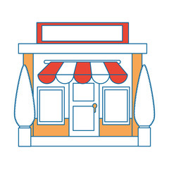 store front isolated icon