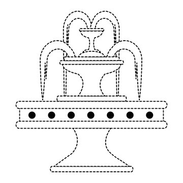park water fountain icon