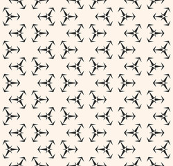 Ornamental texture, seamless pattern with sharped geometric figures
