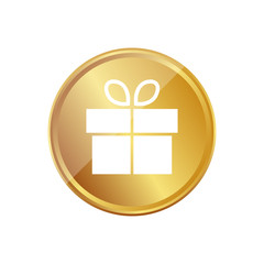 Gold Münze - Geschenk