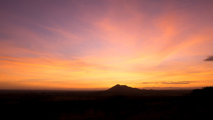 Sunrise over the Serengeti