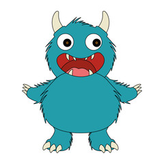 male furry monster character