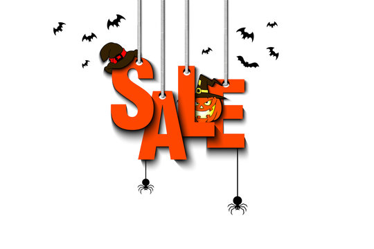 Banner sale halloween