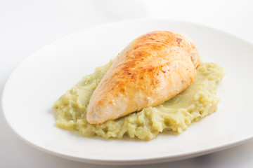 Chicken Fillet with sweet potato puree