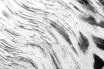 Abstract painting detail texture background with brushstrokes