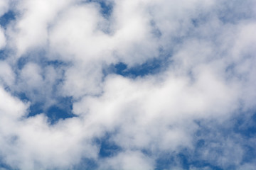 blue sky with cloud