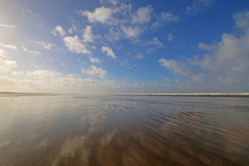 Saunton Sands beach, Devon