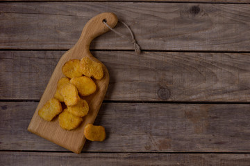 Tasty nuggets of chicken