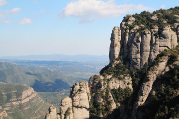 Fototapeta premium Montserrat mountain, Spain 