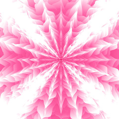 Abstract background, explosion vector. Futuristic space poster with pink star. Fantastic digital generated texture.