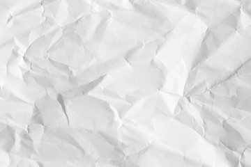 Paper background of white color. Texture for various purposes.