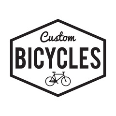 Custom Bicycles Badge/Label
