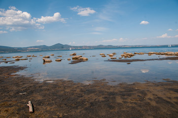 Siccit&agrave; lago di Bracciano