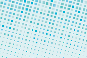 Halftone background. Abstract geometric pattern with small squares. Design element for web banners, posters, cards, wallpapers