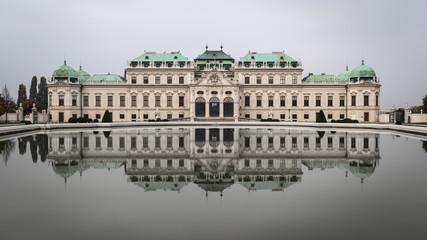 Fototapeta na wymiar Schloss Belvedere