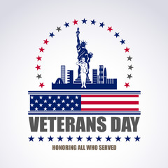 Veterans day, honoring all who served