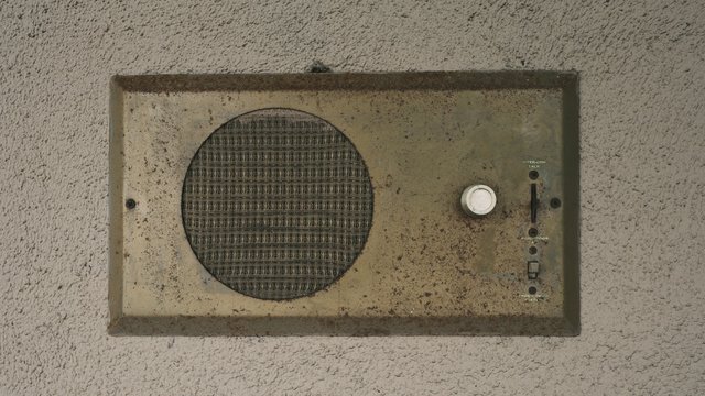 Vintage household intercom system.