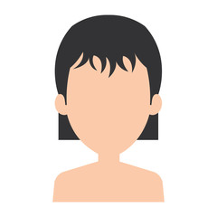 beautiful woman shirtless avatar character