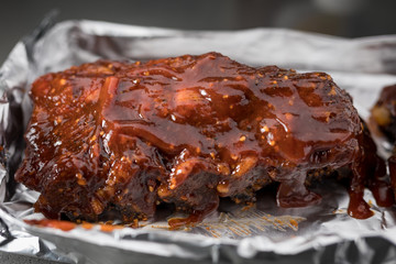 barbecued ribs