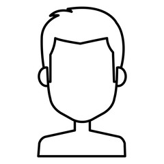 young man shirtless avatar character