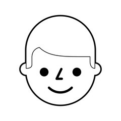 man young character male profile