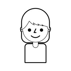 portrait young woman female avatar