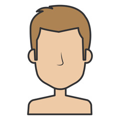 young man shirtless avatar character