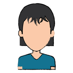 beautiful woman avatar character