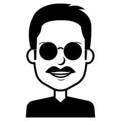 young man avatar character