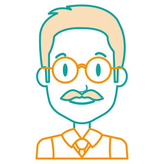 Obraz premium elegant man avatar character