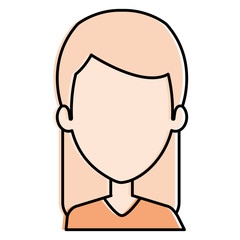 Obraz premium beautiful woman avatar character