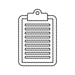 business clipboard paper report document