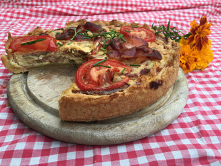 organisch, Lifestyle, Quiche, country, modern, neu