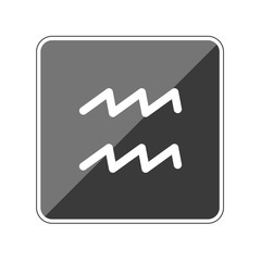 Wassermann - Tierkreis - Reflektierender App Button