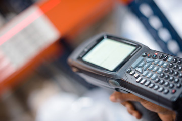 using a barcode scanner