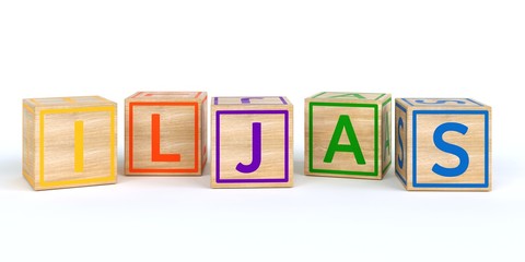 bunte Würfel Name - Ilijas