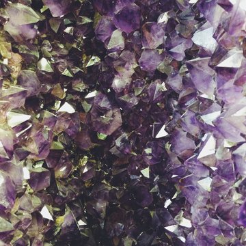 Close Up of Amethyst Crystal