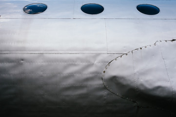 Detail of old Airplane