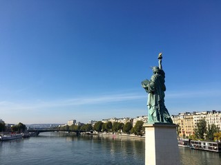 Statue of liberty Paris France